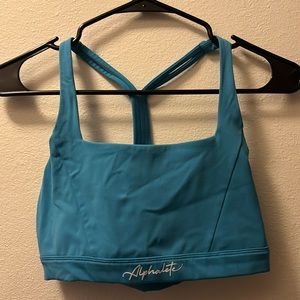 Alphalete Pacific Blue Sports Bra